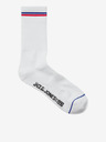 Jack & Jones Három pár fehér Jack & Jones férfi zokni készlet