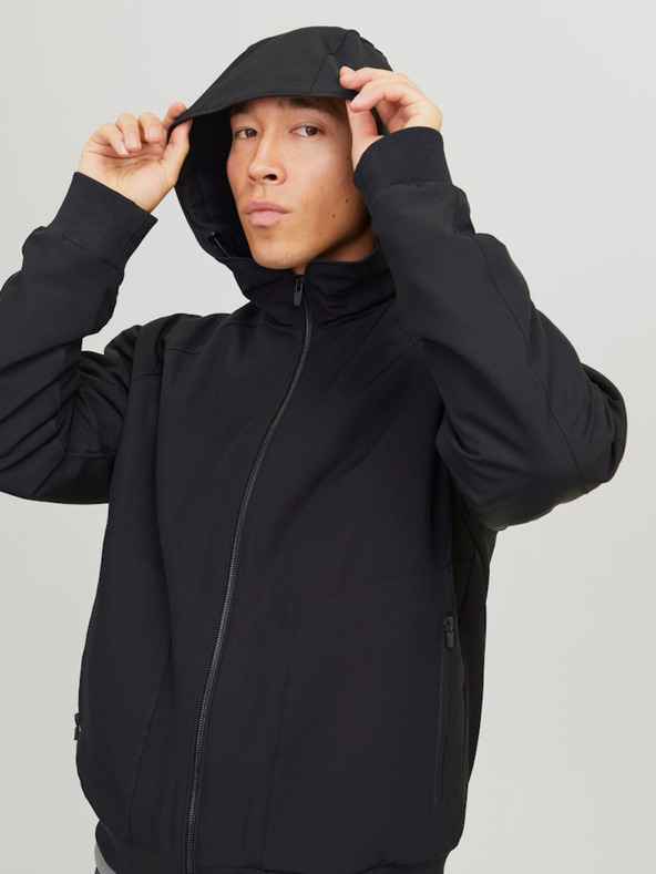 Jack & Jones Fekete Jack & Jones férfi dzseki Perfect