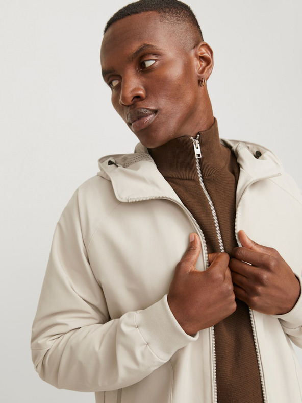 Jack & Jones Jack & Jones Perfect férfi bézs színű kabát