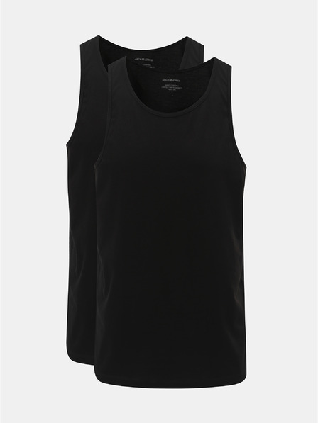 Jack & Jones Két fekete alap Jack & Jones ingből álló készlet