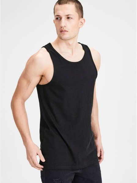 Jack & Jones Két fekete alap Jack & Jones ingből álló készlet