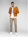 Jack & Jones Bézs színű, keskeny szabású chino nadrág Jack & Jones Marco