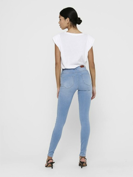 ONLY Világoskék skinny magas derekú farmer ONLY Royal