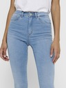 ONLY Világoskék skinny magas derekú farmer ONLY Royal