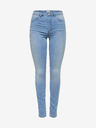 ONLY Világoskék skinny magas derekú farmer ONLY Royal