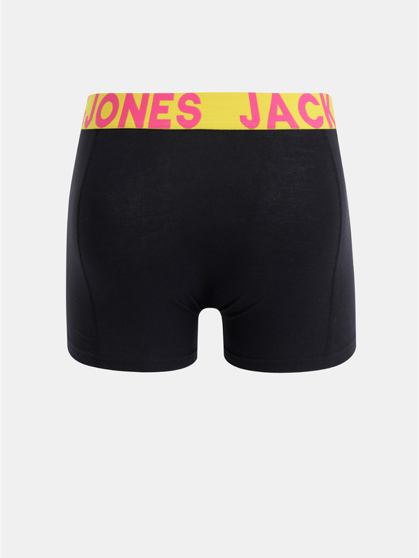 Jack & Jones Három darabos Jack & Jones boxeralsó készlet fekete, kék és szürke színben