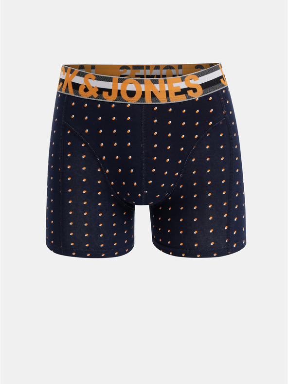 Jack & Jones Három darabos boxeralsó készlet fekete és tengerészkék színben, Jack & Jones nyomtatással