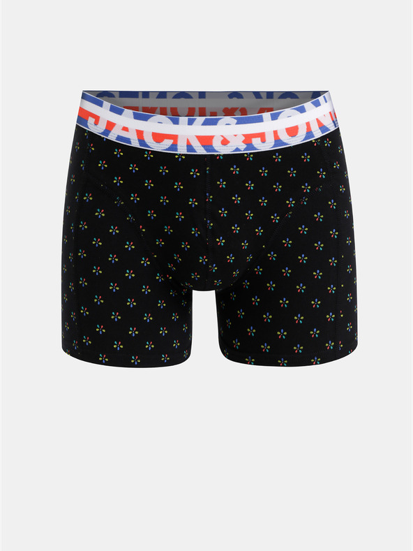 Jack & Jones Három darabos boxeralsó készlet fekete és tengerészkék színben, Jack & Jones nyomtatással