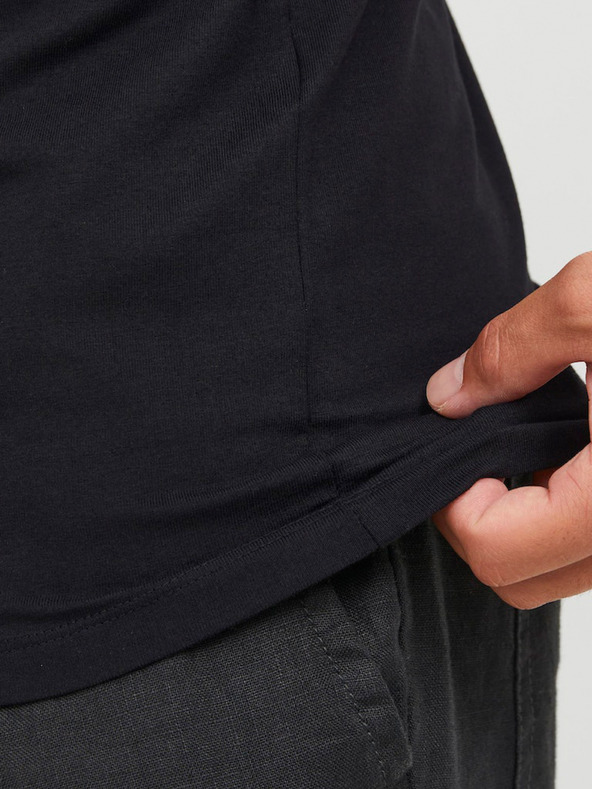 Jack & Jones Fekete alap Jack & Jones póló