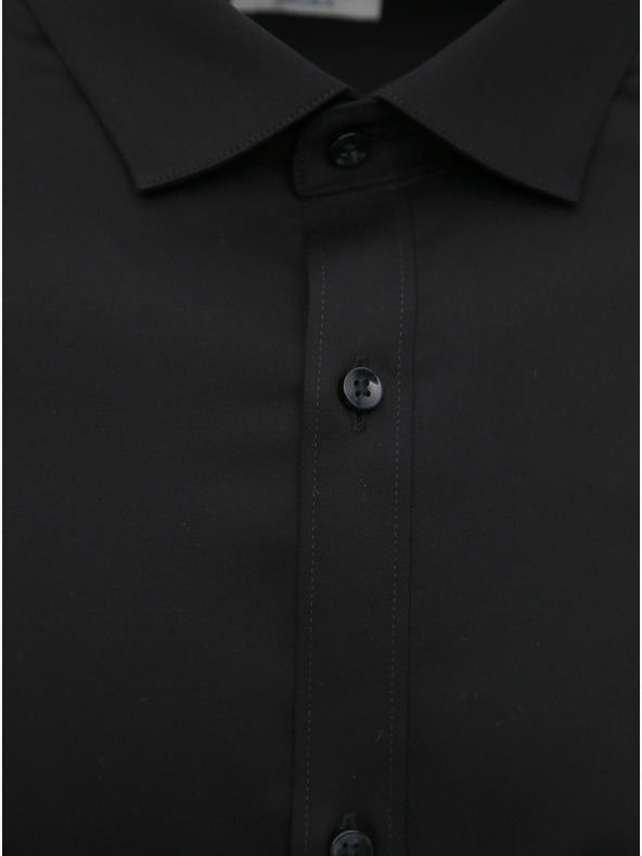 Jack & Jones Fekete karcsúsított póló Jack & Jones Parma