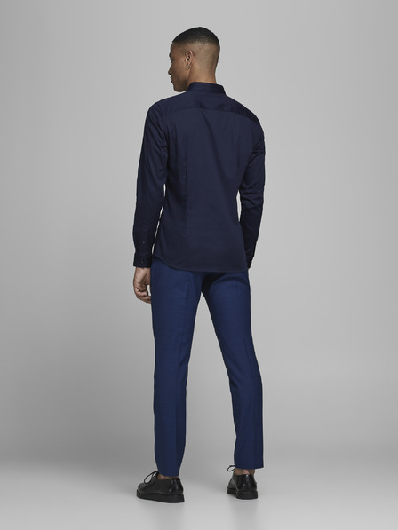 Jack & Jones Sötétkék slim fit ing Jack & Jones Parma