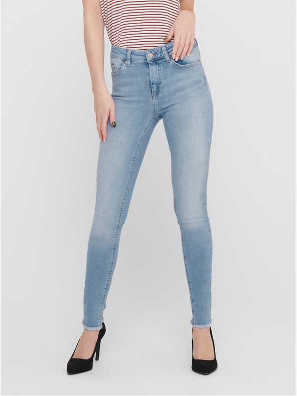 ONLY Kék skinny fit cropped farmer ONLY Blush