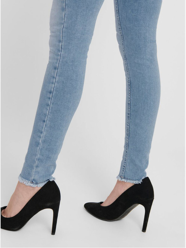 ONLY Kék skinny fit cropped farmer ONLY Blush