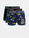 Jack & Jones Három darabos Jack & Jones Flower boxer készlet kék és fekete színben