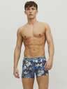 Jack & Jones Három darabos Jack & Jones Flower boxer készlet kék és fekete színben
