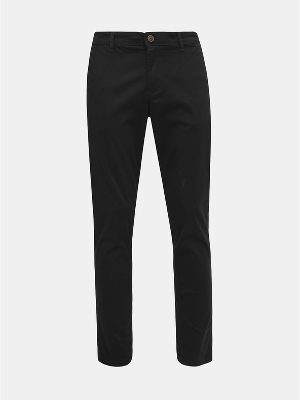 Jack & Jones Fekete chino nadrág Jack & Jones Marco