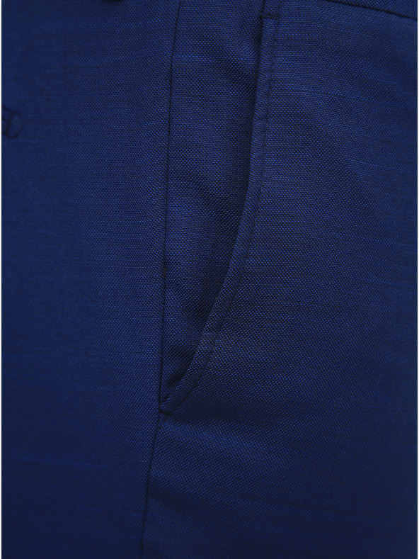 Jack & Jones Jack & Jones Solaris kék gyapjúkeverék slim fit öltönynadrág