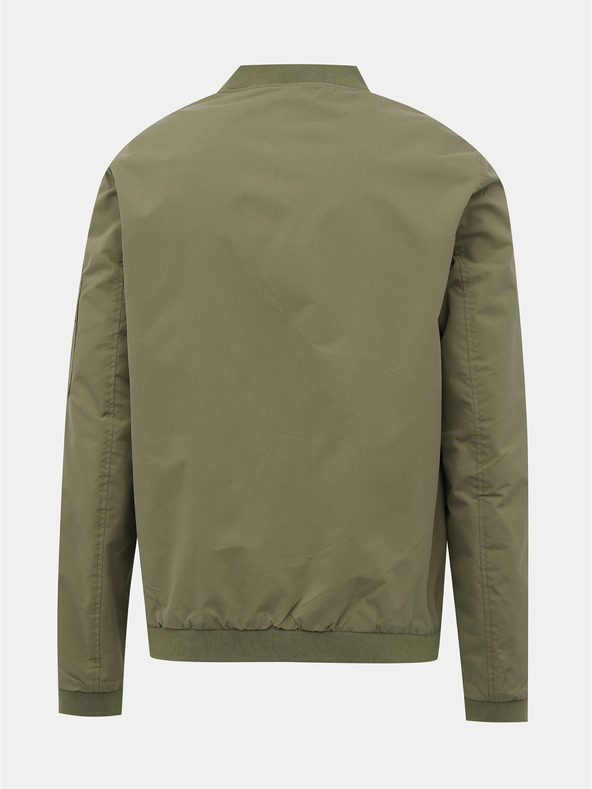 Jack & Jones Khaki színű, vízlepergető bomber Jack & Jones Rush