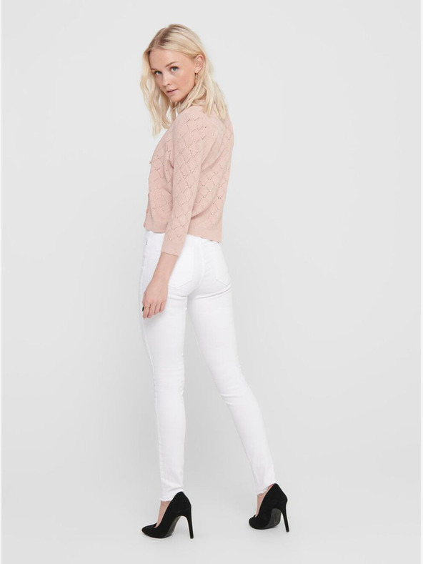 ONLY Fehér női skinny fit farmer ONLY Blush
