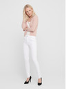 ONLY Fehér női skinny fit farmer ONLY Blush