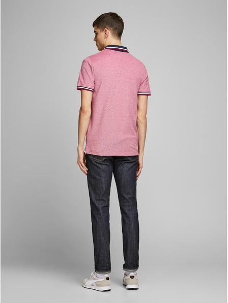 Jack & Jones Piros póló Jack & Jones Paulos