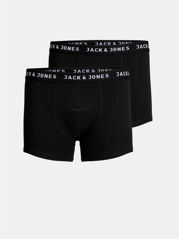 Jack & Jones Két darab fekete Jack & Jones Jon boxeralsó készlet