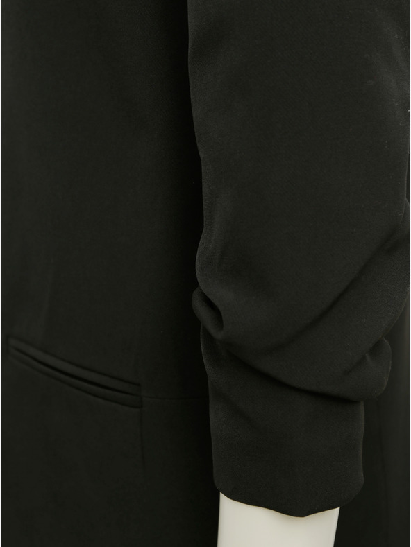 ONLY Fekete hosszú kabát ONLY Elly