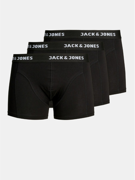 Jack & Jones Három darab fekete Jack & Jones Anthony boxeralsóból álló készlet