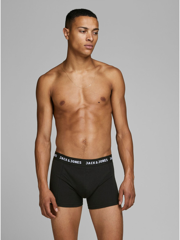 Jack & Jones Három darab fekete Jack & Jones Anthony boxeralsóból álló készlet