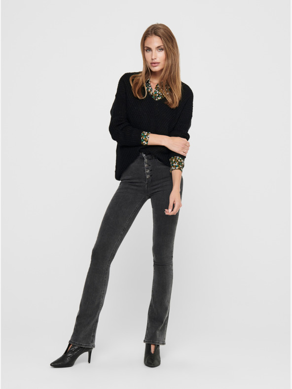 Jacqueline de Yong Fekete JDY női New Megan pulcsi