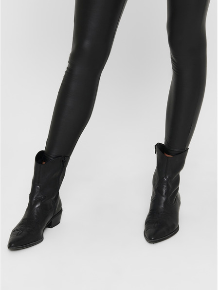 Jacqueline de Yong Fekete bőr leggings JDY