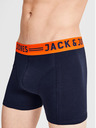 Jack & Jones Három darabos férfi Jack & Jones Lichfield boxeralsó készlet bordó, tengerészkék és szürke színben.