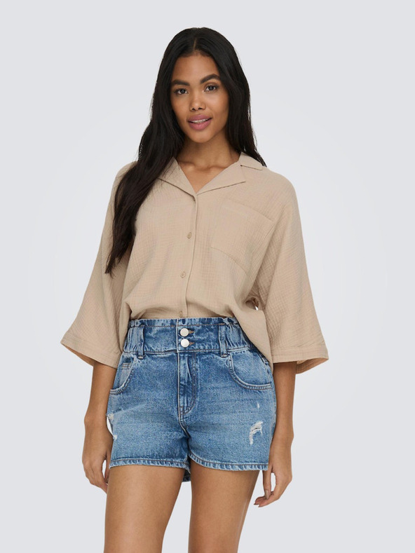 ONLY Bézs női blúz ONLY Thyra