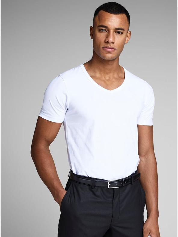 Jack & Jones Fehér Jack & Jones Basic póló