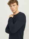 Jack & Jones Sötétkék Férfi Jack & Jones Globe pulóver