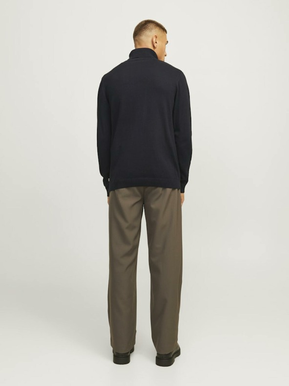 Jack & Jones Fekete Férfi Jack & Jones Basic Turtleneck