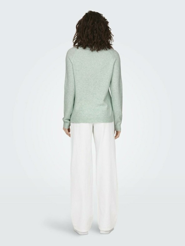 ONLY Világoszöld Női ONLY Rica pulóver ONLY Rica pulóver