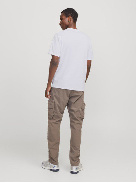 Jack & Jones Fehér Jack & Jones Fusion férfi póló