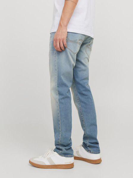 Jack & Jones Jack & Jones Mike kék férfi farmernadrág, szűkített szabású Jack & Jones Mike