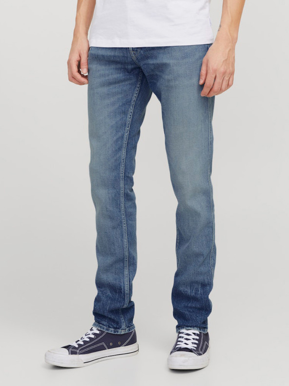 Jack & Jones Jack & Jones Glenn kék férfi slim fit farmer Jack & Jones Glenn