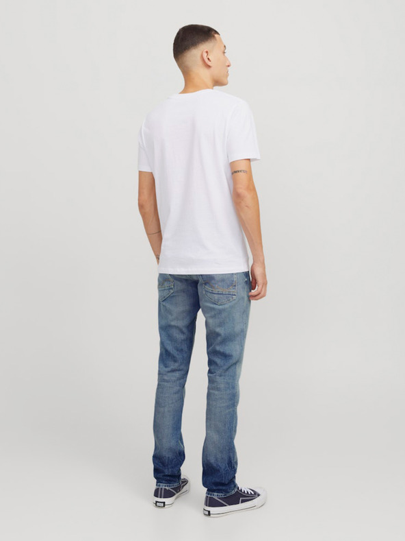 Jack & Jones Jack & Jones Glenn kék férfi slim fit farmer Jack & Jones Glenn