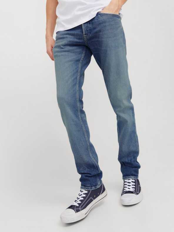 Jack & Jones Jack & Jones Glenn kék férfi slim fit farmer Jack & Jones Glenn
