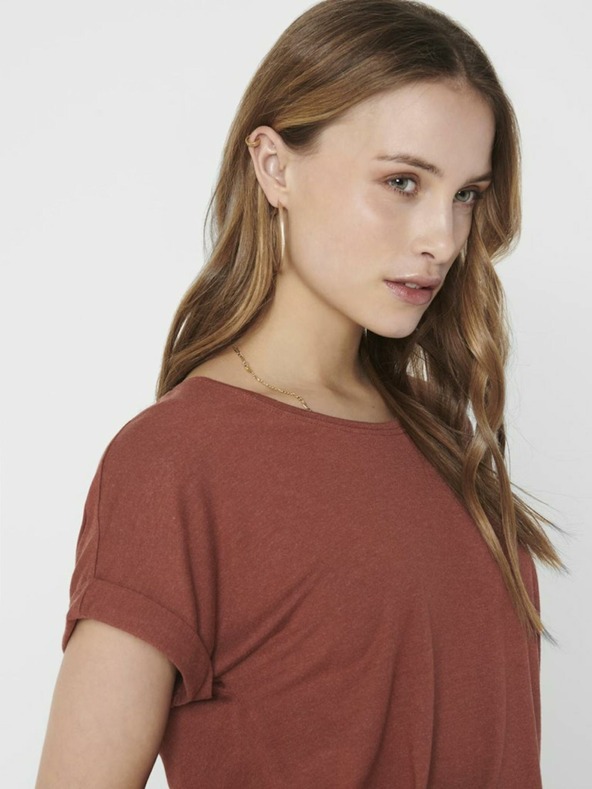 ONLY Barna alap póló CSAK