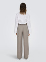 ONLY Barna női széles szárú nadrág ONLY