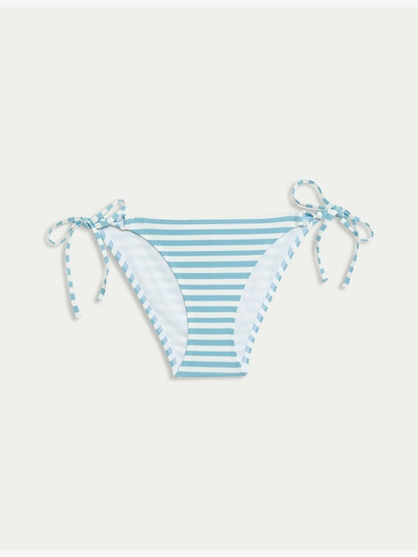 Marks & Spencer Nyomtatott bikini alsó, oldalsó megkötőkkel Marks & Spencer kék