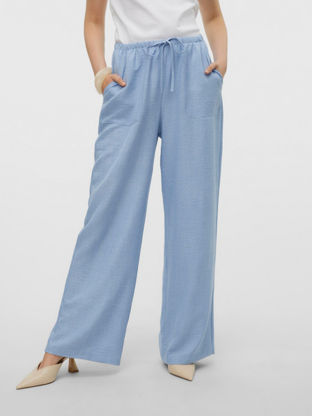Vero Moda Világoskék női széles szárú farmernadrág Vero Moda