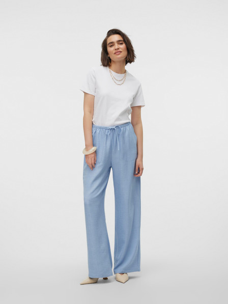 Vero Moda Világoskék női széles szárú farmernadrág Vero Moda