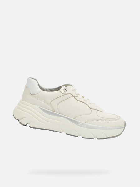 Geox Krémszínű női Geox Diamanta tornacipő