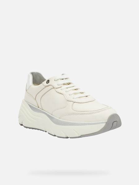 Geox Krémszínű női Geox Diamanta tornacipő