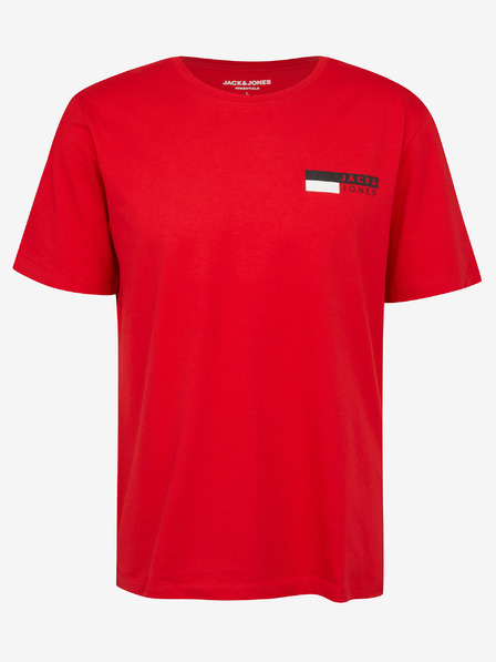 Jack & Jones Jack & Jones piros férfi póló